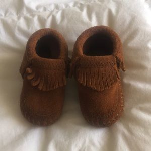 Minnetonka baby booties